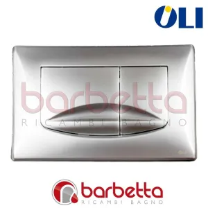 PLACCA DI RICAMBIO RIVER DUAL CROMO SATINATO OLIVER 638506