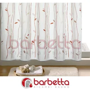 TENDA DOCCIA VASCA POLIESTERE IMPERMEABILE 180X200 G-LEAF GEDY 104