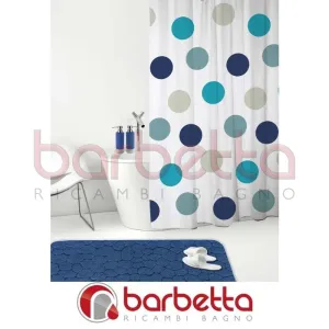 TENDA DOCCIA VASCA POLIESTERE IMPERMEABILE 180X200 G-POIS GEDY 118
