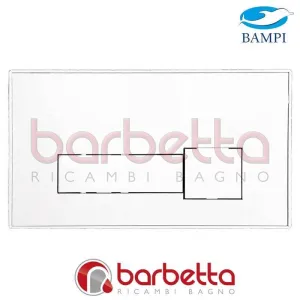 PLACCA DI RICAMBIO 2 TASTI TI BIANCA BAMPI CPLATIBIA