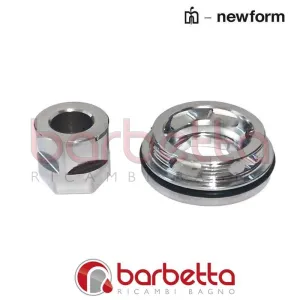 GHIERA DI FISSAGGIO CROMO PER CARTUCCIA EGON NEWFORM 19429