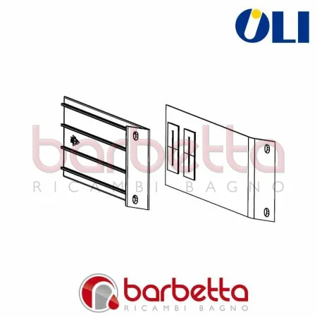 SQUADRETTE FISSAGGIO QUADRA OLI 036962