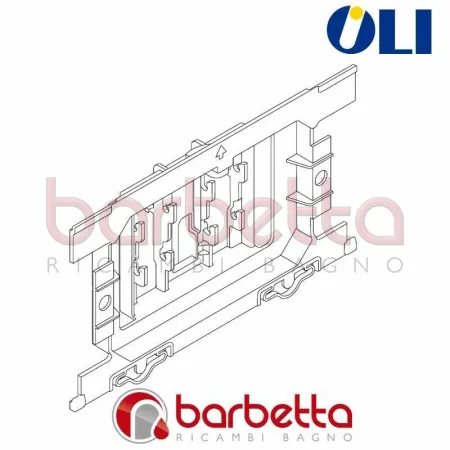 CONTROPLACCA SLIM OLI 041673