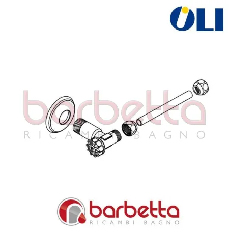 RUBINETTO DI ARRESTO PER CASSETTE SMERALDO OLI 030859