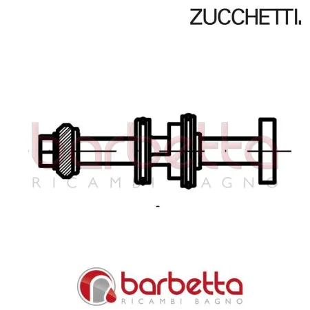 DEVIATORE COMPLETO ESTERNO VASCA ISY ZUCCHETTI R98517