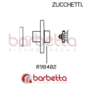 ROSONE PER DEVIATORE INCASSO ISY ZUCCHETTI R98482