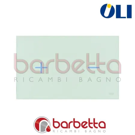PLACCA FRONTALE GLASSY BIANCO OLI 084297