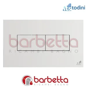 PLACCA DI COMANDO IDEA DUO TODINI BIANCA 20.15