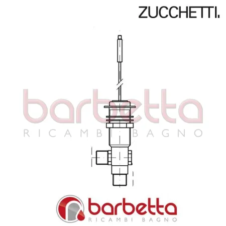 CENTRALE DEVIATORE E PIANTONE BELLAGIO ZUCCHETTI R98548