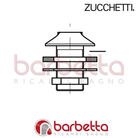 SUPPORTO PER DOCCETTA BELLAGIO ZUCCHETTI R99966
