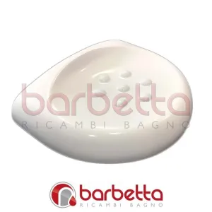 PORTASAPONE SANIPLAST SERIE VELA DUROFORT BIANCO SANIPLAST