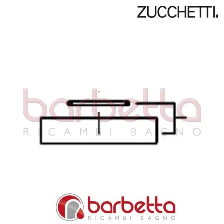 ROSONE TERMOSTATICO ESTERNO SPIN ZUCCHETTI R98457