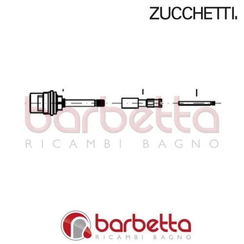 VITONE A DISCHI CERAMICI E PROLUNGA SPIN ZUCCHETTI R99759