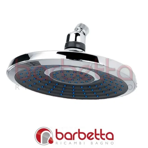 SOFFIONE DOCCIA TONDO IN ABS CROMO ANTICALCARE FERIDRAS 017036