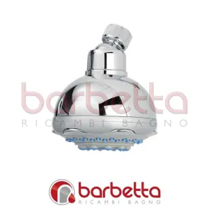 SOFFIONE DOCCIA IN ABS CROMATO E SATINATO FERIDRAS 017022