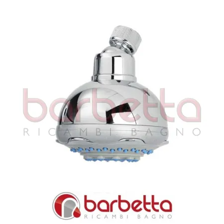 SOFFIONE DOCCIA IN ABS CROMATO E SATINATO FERIDRAS 017022
