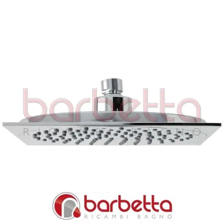 SOFFIONE DOCCIA QUADRATO IN ABS CROMO FERIDRAS 017100
