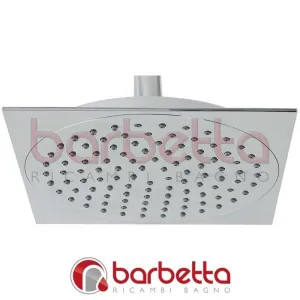 SOFFIONE DOCCIA QUADRATO IN ABS CROMO FERIDRAS 017100