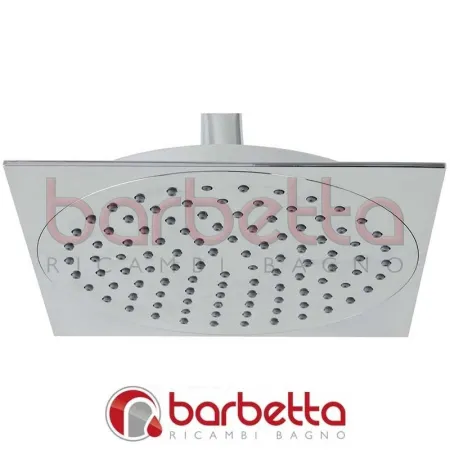 SOFFIONE DOCCIA QUADRATO IN ABS CROMO FERIDRAS 017100