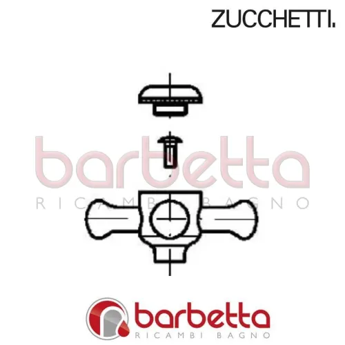 MANIGLIA DELFI ZUCCHETTI Z46000.9500