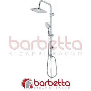 SET COLONNA DOCCIA CON SOFFIONE DOCCETTA 3 FUNZIONI FERIDRAS 718015