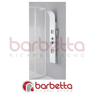 COLONNA DOCCIA IN ALLUMINIO BIANCA ALASKA FERIDRAS 737001