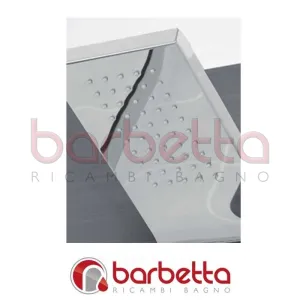 COLONNA DOCCIA A PARETE IN ACCIAO CROMATO FERIDRAS 716002