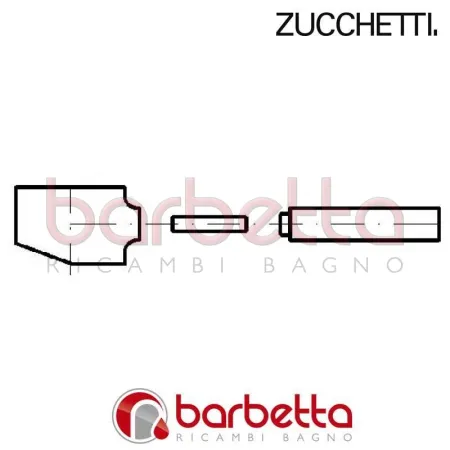 MANIGLIA COMPLETA PAN ZUCCHETTI R98251