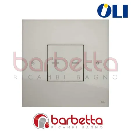 PLACCA DI COMANDO INO-X CROMO SATINATO CASSETTA OLI 661003