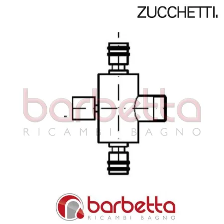DEVIATORE COMPLETO PAN ZUCCHETTI R98546