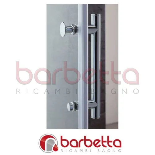 PARETE DOCCIA CON VETRO TRASPARENTE 6MM 88/90 FERIDRAS 891004