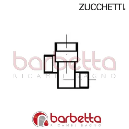 DEVIATORE SIDE SPRAY PAN ZUCCHETTI R98549