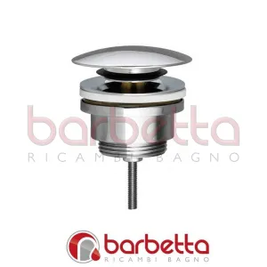 PILETTA CLICK CLACK SENZA TROPPO PIENO 1-1/4" CROMO