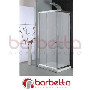 PARETE DOCCIA FISSA CON VETRO OPACO 68/70 FERIDRAS 891017