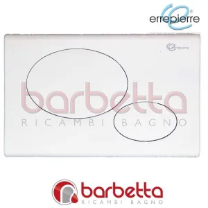 PLACCA DI COMANDO DIVA DOPPIO TASTO BIANCO ERREPIERRE DV020BB