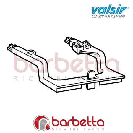 BLOCCO CENTRALE CASSETTA EVOLUT VALSIR VS0864117