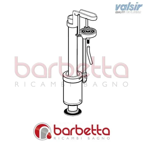 KIT PNEUMATICO CASSETTA DAL 1994 AL 2008 MEDUSA VALSIR VS0804660