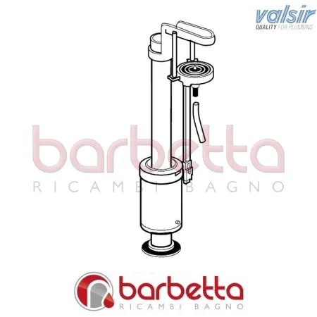 KIT PNEUMATICO CASSETTA DAL 1994 AL 2008 MEDUSA VALSIR VS0804660