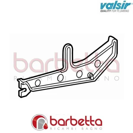 LEVA SCARICO SEMPLICE CORALLO VALSIR VS0810165
