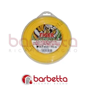 FILO PER DECESPUGLIATORE TIGER QUADRO mm 3,0x15 mt