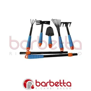 SET ATTREZZI DA GIARDINO 7 pezzi