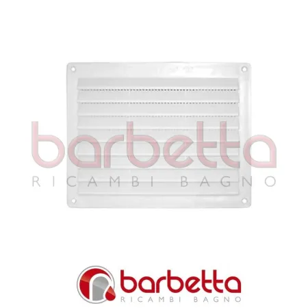GRIGLIA DI AERAZIONE in plastica mm 150x380 bianca