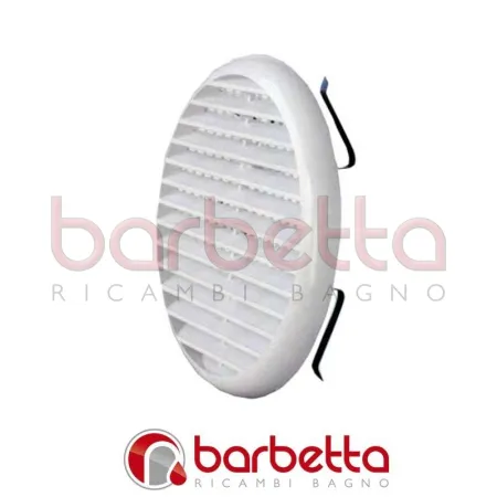 GRIGLIA DI AERAZIONE UNIVERSALE ECO in plastica 120-160 mm bianca