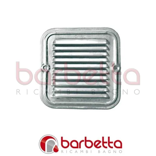 GRIGLIA DI AERAZIONE IN ALLUMINIO mm 140x250