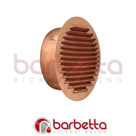GRIGLIA DI AERAZIONE IN RAME 180 mm