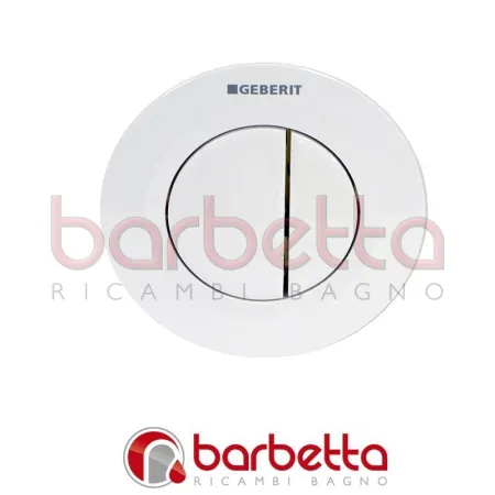 COMANDO PNEUMATICO DI RILASCIO DOPPIO TASTO CERAMICO VERSIONE INCASSO - GEBERIT 116.043.21.1
