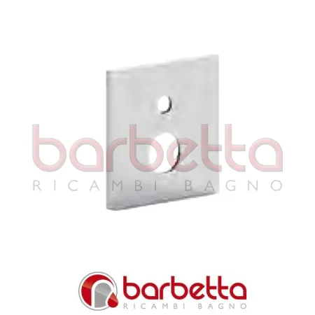 PIASTRA RETTANGOLARE IN ABS 2 FORI CON OR - ELYS PAFFONI ZPIA075