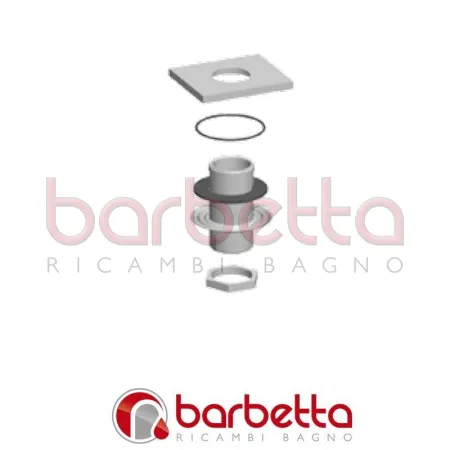 SET BASETTA CON GAMBO E FISSAGGIO - ELYS PAFFONI ZBAS045