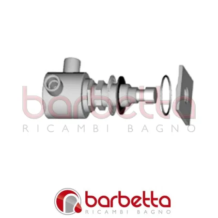 CORPO CON DEVIATORE BASE E SET FISSAGGIO - PAFFONI ZDEV099