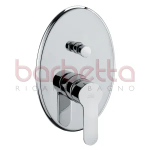 MISCELATORE INCASSO DOCCIA CON DEVIATORE BLU PAFFONI BLU015CR